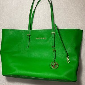 Green Michael Kors Bag